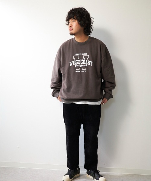 「Ocean Pacific」 コーデュロイパンツ MEDIUM ブラック メンズ_画像4