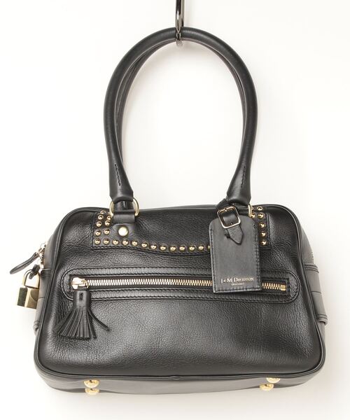 J＆M DAVIDSON ブラック J&M Davidson（J＆Mデヴィッドソン） 」 ハンドバッグ - ブラック