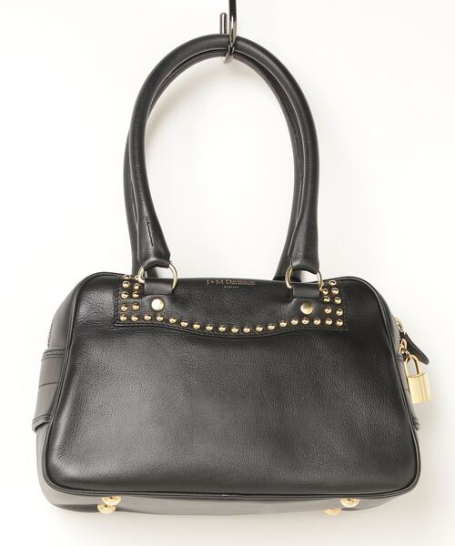 ミスシャ✨美品✨　J&M DAVIDSON　ハンドバッグ　レザー　ブラック J&M Davidson（J＆Mデヴィッドソン） 」 ハンドバッグ - ブラック
