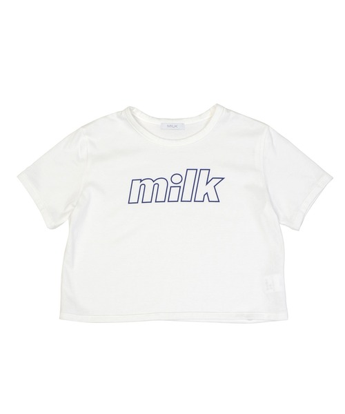 MILK（ミルク） tシャツ Retro LOGO Tシャツ レディース : ZOZOTOWN