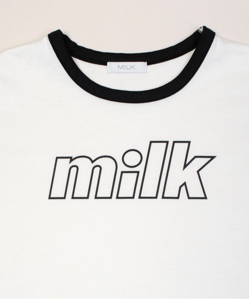 MILK（ミルク） tシャツ Retro LOGO Tシャツ レディース : ZOZOTOWN