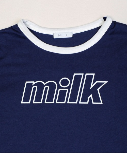 MILK（ミルク） tシャツ Retro LOGO Tシャツ レディース : ZOZOTOWN