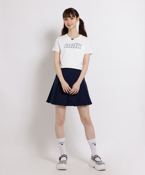 MILK（ミルク） tシャツ Retro LOGO Tシャツ レディース : ZOZOTOWN