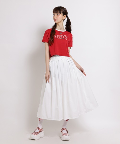 MILK（ミルク） tシャツ Retro LOGO Tシャツ レディース : ZOZOTOWN