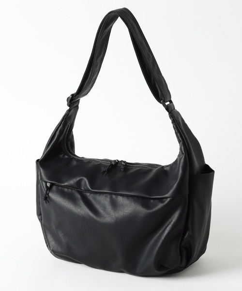 GLOBAL WORK（グローバルワーク） ショルダーバッグ 軽量PU9ポケット
