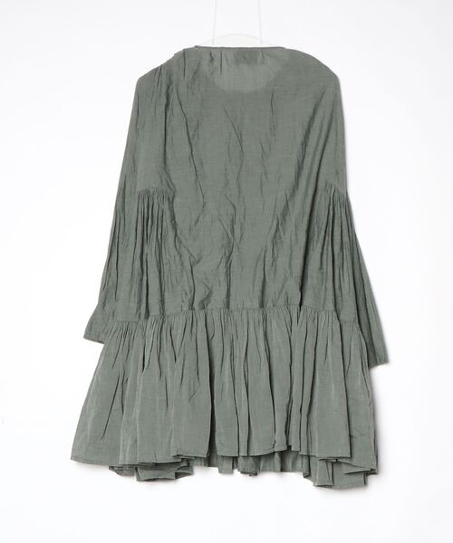 「merlette」 長袖ワンピース XX-SMALL グリーン レディース_画像2