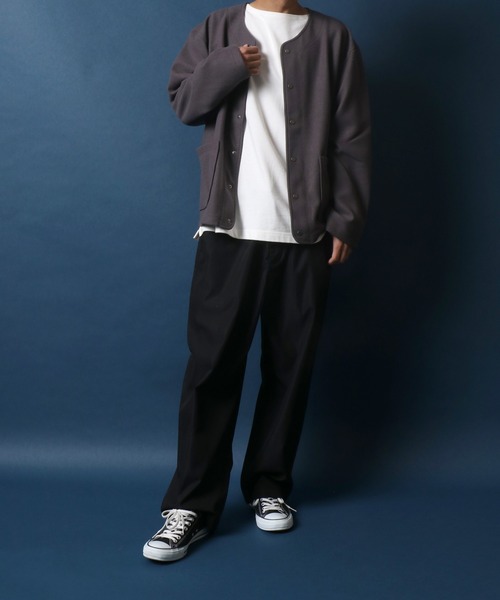 「ANPAS」 「abitio」カーディガン M ブルー メンズ_画像2