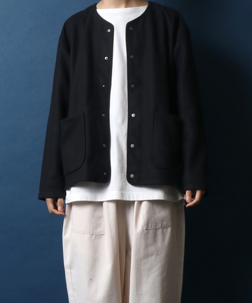 「ANPAS」 「abitio」カーディガン M ブルー メンズ_画像5