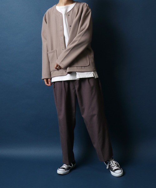 「ANPAS」 「abitio」カーディガン M ブルー メンズ_画像9