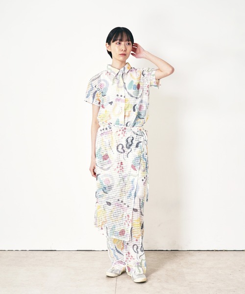 パンツ “SEA” Kana Akiyama カットワークレースパンツ レディース