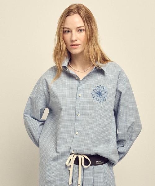 Mardi Mercredi（マルディメクルディ） ブラウス シャツ COTTON SHIRT