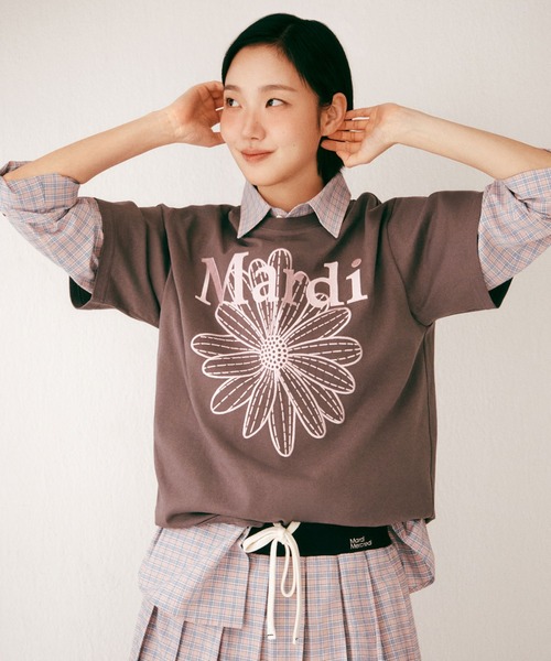 Mardi Mercredi（マルディメクルディ） ブラウス シャツ COTTON SHIRT