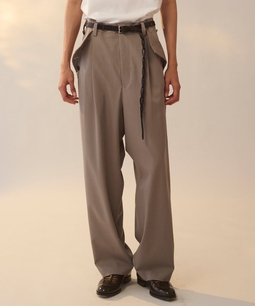 UJOH（ウジョー） スラックス 「UJOH HOMME/ウジョー」Botton Line