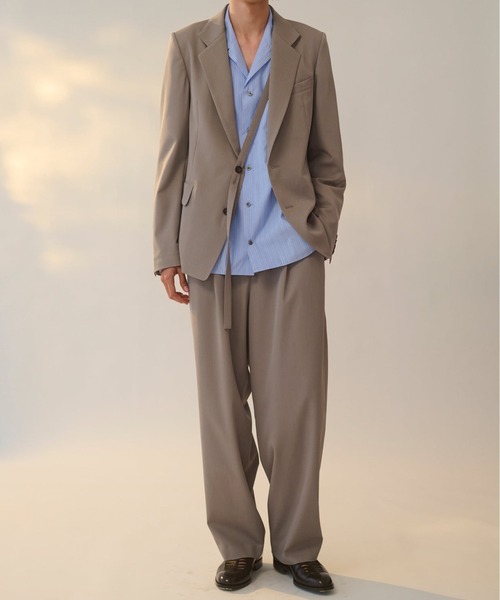 UJOH（ウジョー） スラックス 「UJOH HOMME/ウジョー」Botton Line