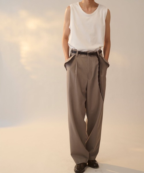 UJOH（ウジョー） スラックス 「UJOH HOMME/ウジョー」Botton Line