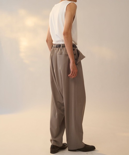 スラックス 「UJOH HOMME/ウジョー」Botton Line Closure PNT メンズの画像