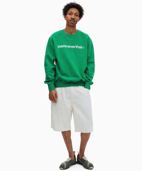 「thisisneverthat」 スウェットカットソー S グリーン メンズ_16