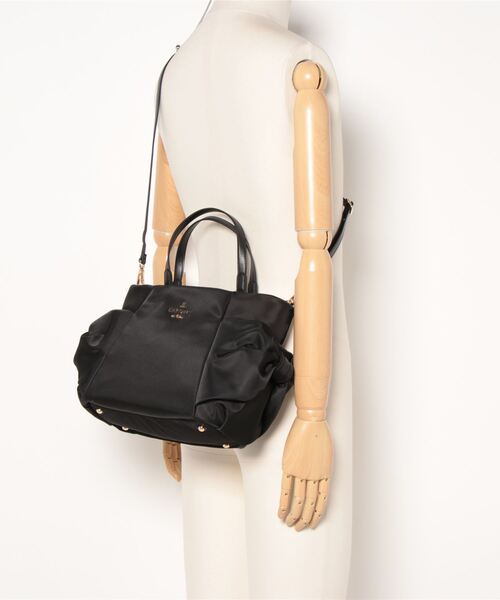 LANVIN en Bleu 「LANVIN Bleu」 2WAYバッグ FREE ブラック レディース