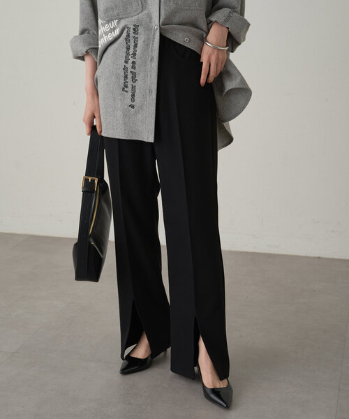 「LOUNGEDRESS」 パンツ MEDIUM ベージュ レディースの画像