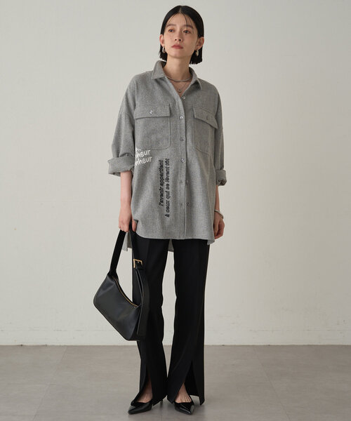 「LOUNGEDRESS」 パンツ MEDIUM ベージュ レディースの画像
