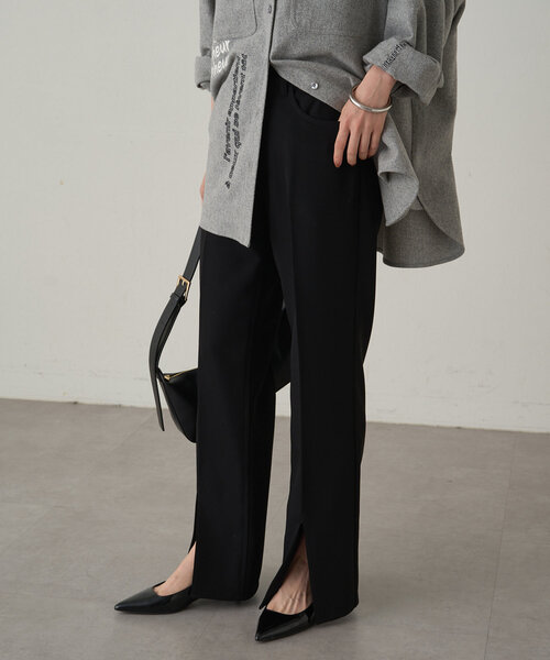 「LOUNGEDRESS」 パンツ MEDIUM ベージュ レディースの画像