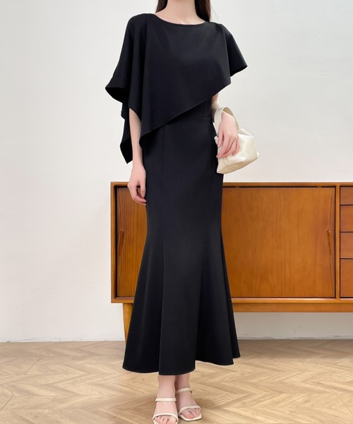 「ABITOKYO」 ノースリーブワンピース M ブルーグレー レディース_画像8