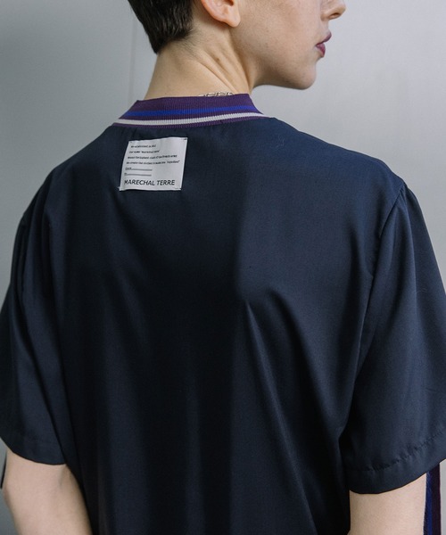 MARECHAL TERRE（マルシャルテル） ワンピース 半袖 リブワンピース 