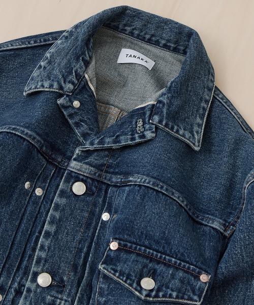 デニムジャケット gジャン 「TANAKA/タナカ」THE JEAN JACKET メンズの画像