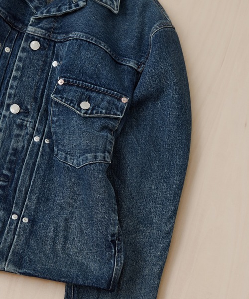 デニムジャケット gジャン 「TANAKA/タナカ」THE JEAN JACKET メンズの画像