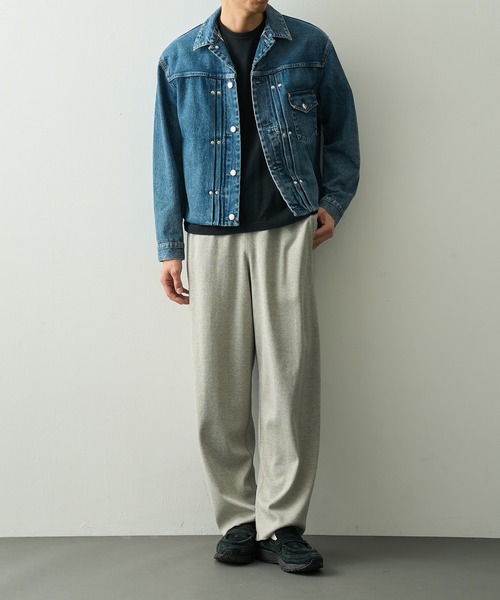 デニムジャケット gジャン 「TANAKA/タナカ」THE JEAN JACKET メンズの画像