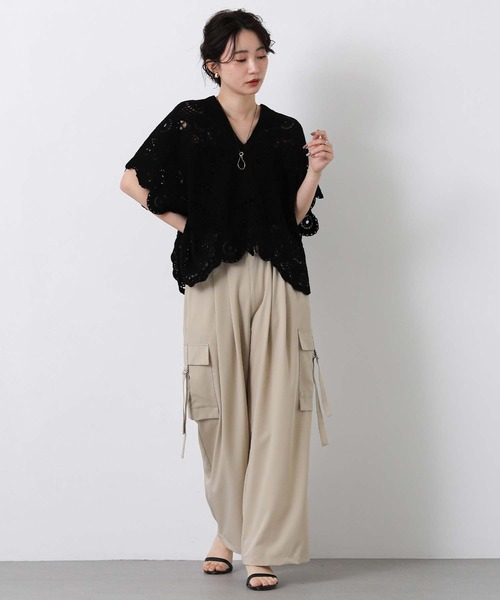 TORRAZZO DONNA  Vネックニット 　0107-55 TORRAZZO DONNA Vネックニット 0107-55｜Yahoo!フリマ（旧PayPayフリマ）