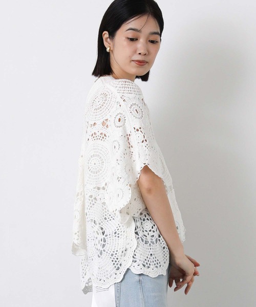 Torrazzo Donna(トラッゾドンナ) ニット セーター クロッシェV Torrazzo Donna(トラッゾドンナ) ニット セーター クロッシェV