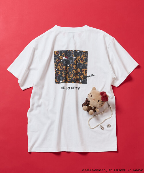 FREAK'S STORE（フリークスストア） tシャツ HELLO KITTY × SMAST