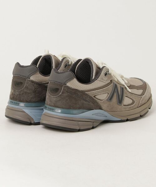 「AURALEE」 990v4 TAUPE ローカットスニーカー「new balanceコラボ」 26cm グレー メンズ_画像2