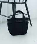 トートバッグ coen(コーエン)ロゴメッシュ...の詳細画像4