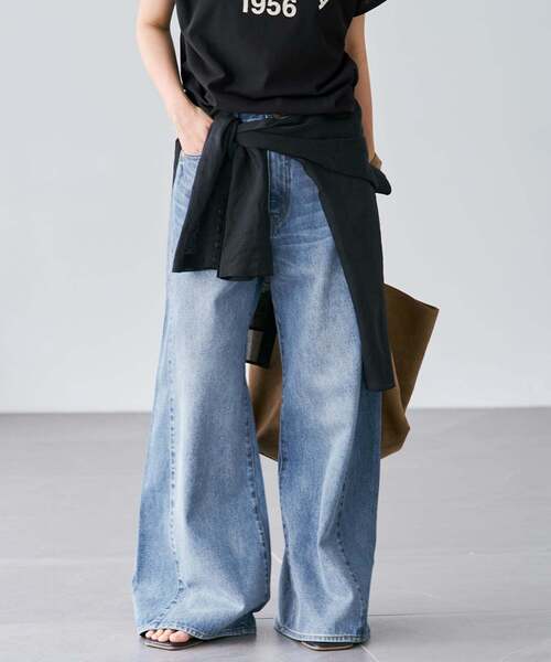 追加》デニムワイドパンツ JOURNAL STANDARD LUXE（ジャーナル