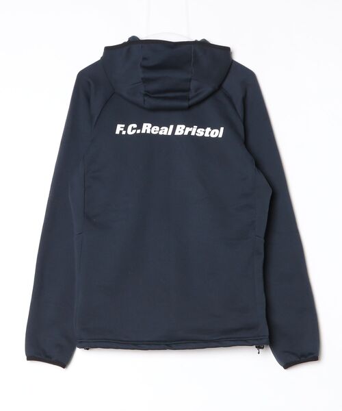 「F.C.R.B.」 ジップアップパーカー M ネイビー メンズ_画像2