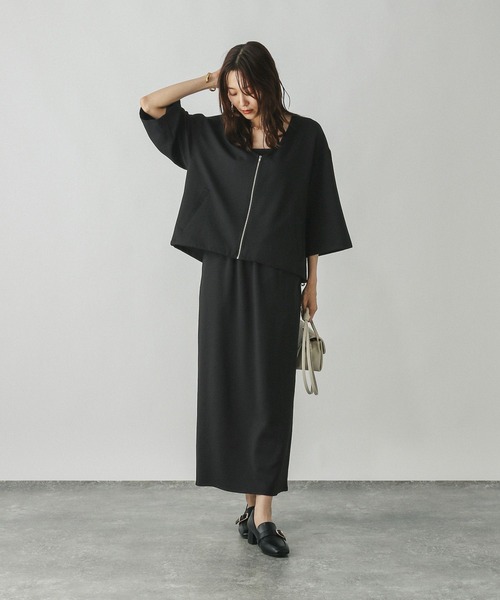 MELT THE LADY  work ballon セットアップ　Black GLOBAL WORK（グローバルワーク） セットアップ MEDIUM ブラック