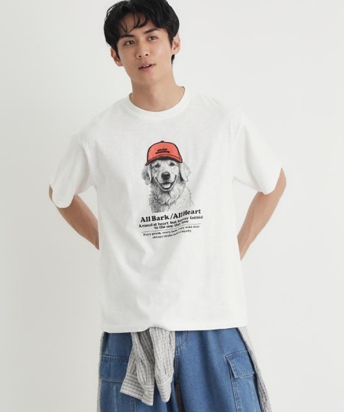 BACK NUMBER tシャツ BACK NUMBER(バックナンバー)アニマルプリント