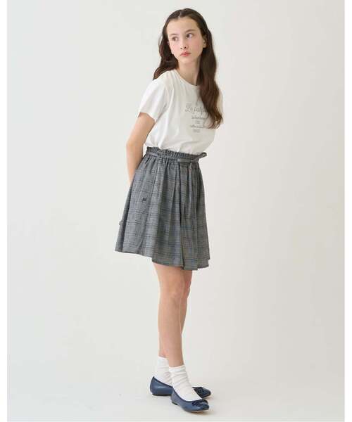 pomponette ポンポネットジュニア　キュロットスカート（新品 160） pom ponette junior（ポンポネット ジュニア） ワイドパンツ パンツ