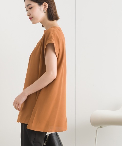 「terrace」 半袖ブラウス MEDIUM ブラック レディース_画像8