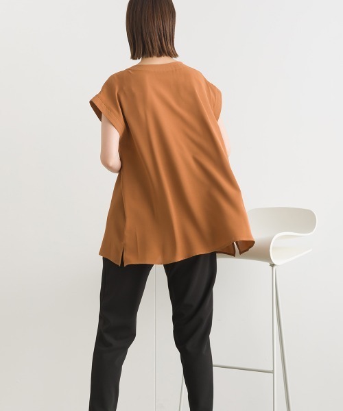 「terrace」 半袖ブラウス MEDIUM ブラック レディース_画像9