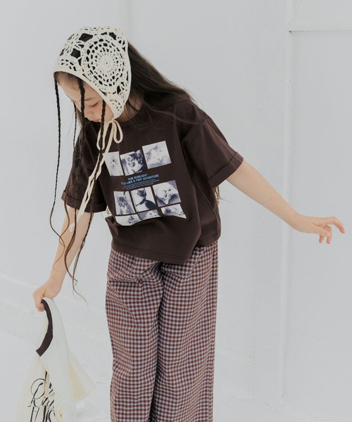 GLOBAL WORK（グローバルワーク） tシャツ RICH COOLモチーフ半袖T
