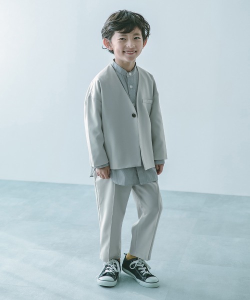「devirock」 「KIDS」セットアップ 120cm チャコール キッズ_画像8