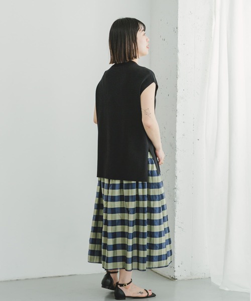 「ITEMS URBANRESEARCH」 スカート FREE グリーン系その他 レディース_画像4