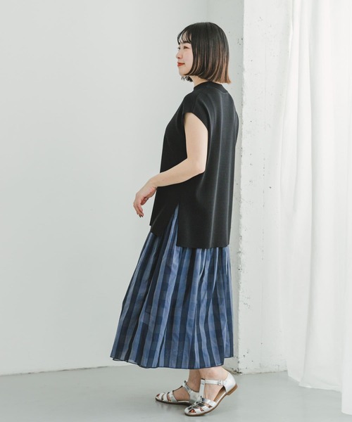 「ITEMS URBANRESEARCH」 スカート FREE グリーン系その他 レディース_画像5
