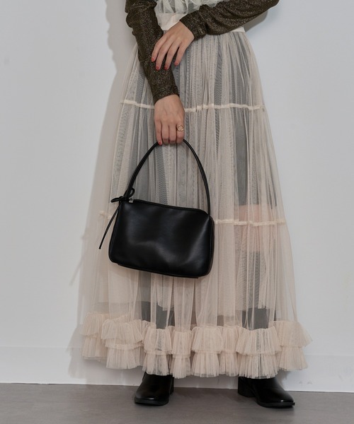 「MAISON BREEZE reveur」 ハンドバッグ FREE ブラック レディース_画像6
