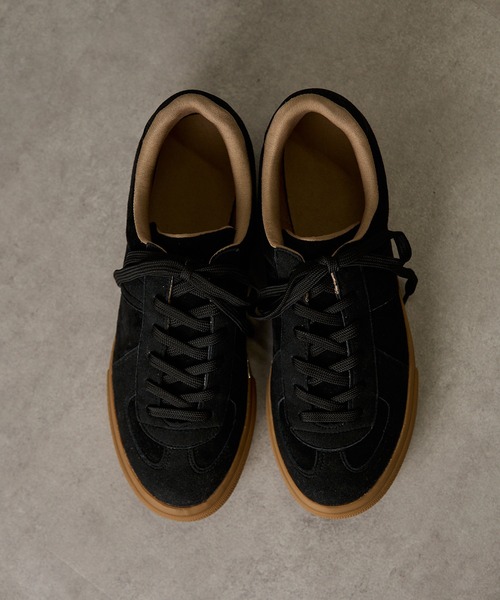 「GERMAN TRAINER」 ローカットスニーカー 28cm グレー メンズ_画像3