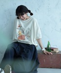 tシャツ 半袖 アートな気分のプルオーバー レ...の詳細画像3