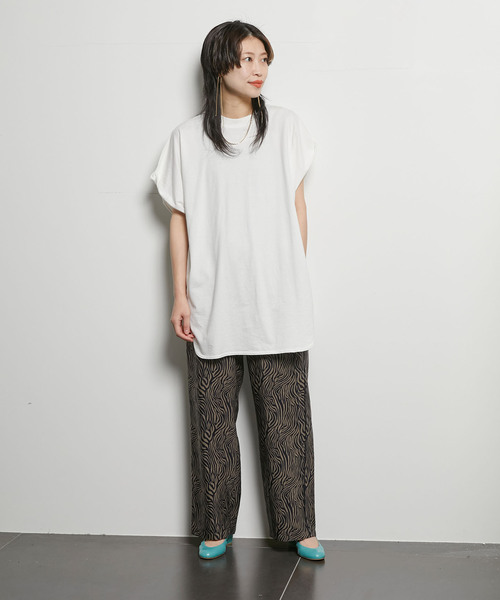 「CITYSHOP」 イージーパンツ 38 レッド系その他 レディース_画像3